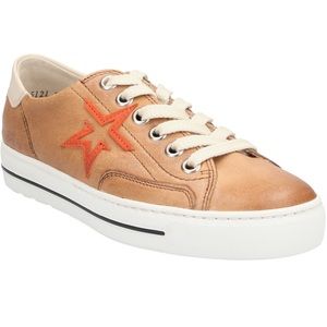 Paul Green Brown leather Platform Sneakers US 11